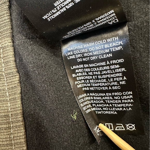 Kuhl Men’s Small Burr Jacket Vintage Patina Dye Gray Full Zip Fleece Lined - Picture 7 of 9